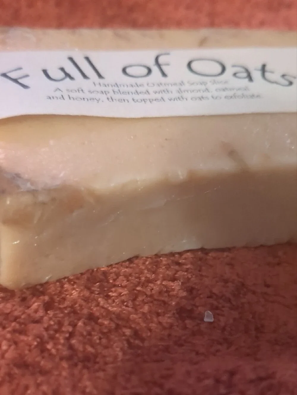 la Loova Exfoliating Oatmeal Soap Slice